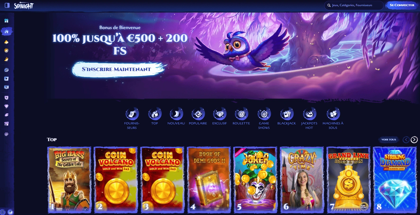 Spinight casino en ligne Spinight casino